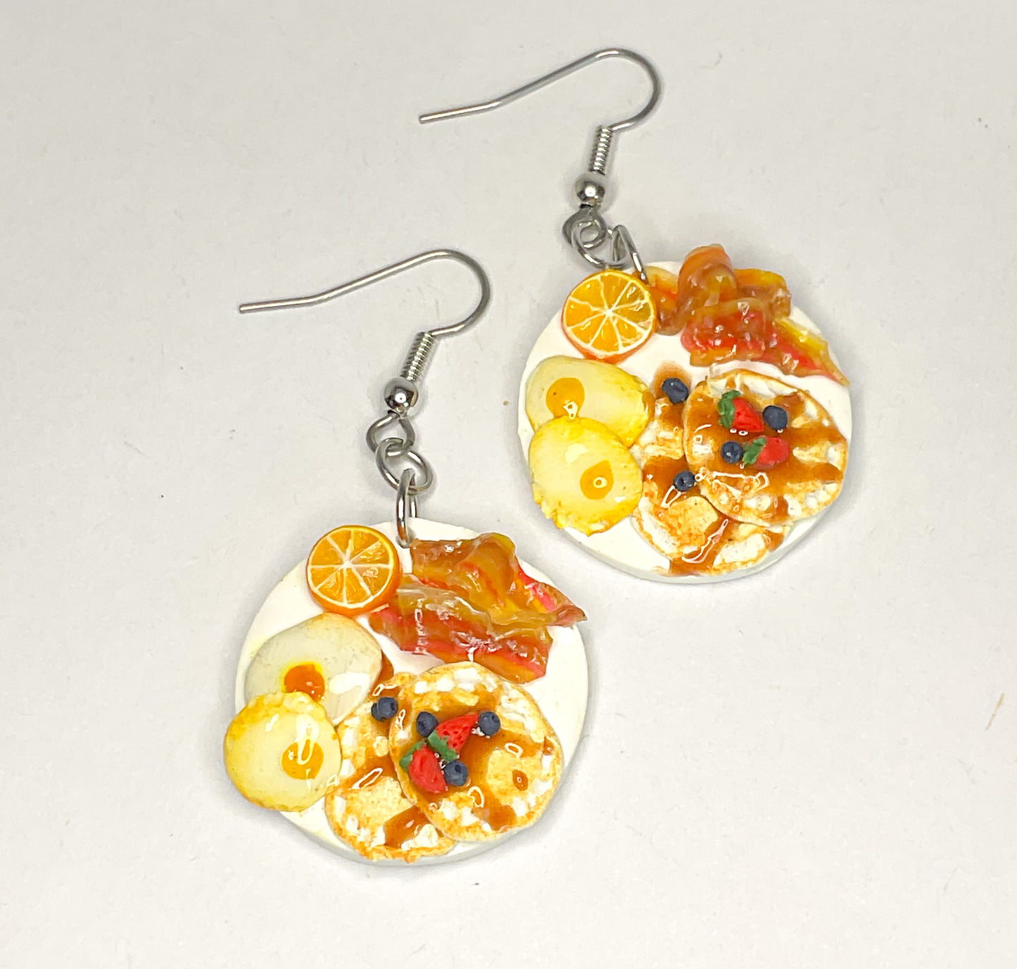 Breakfast Plate Earrings