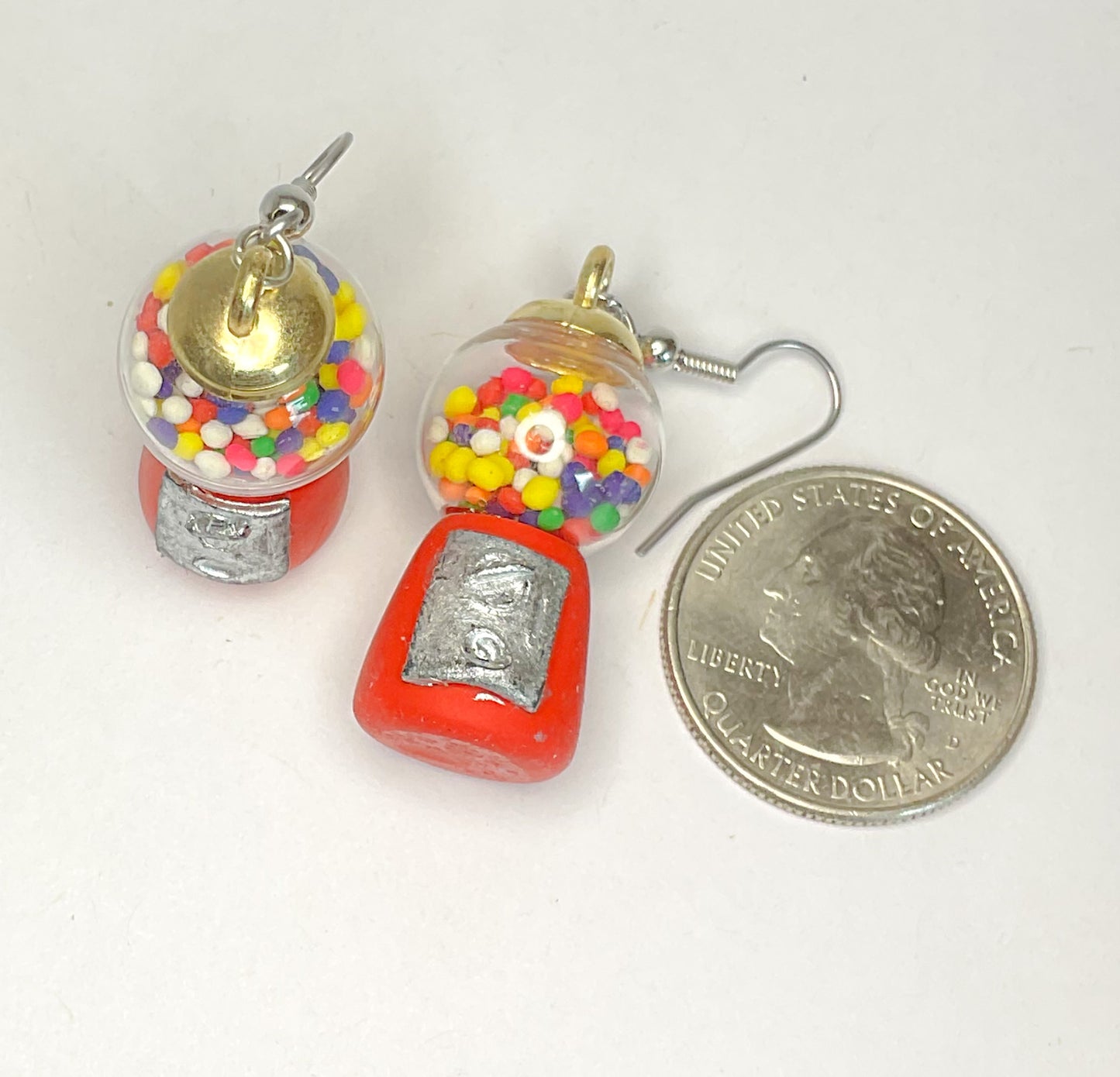 Gum ball Machine Earrings