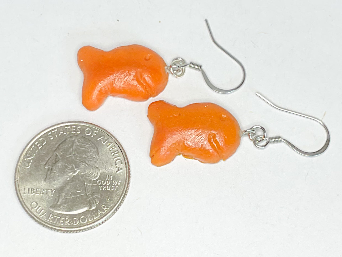 Gold Fish Earrings