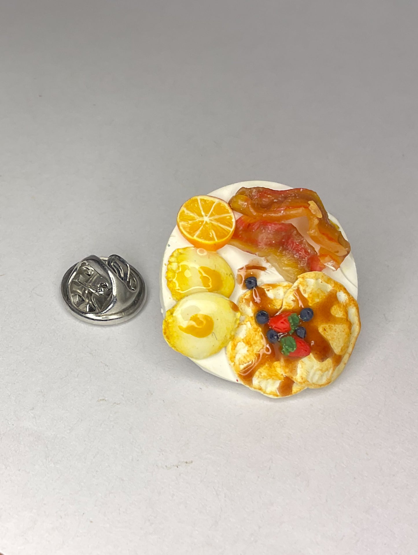 Breakfast Plate Pin