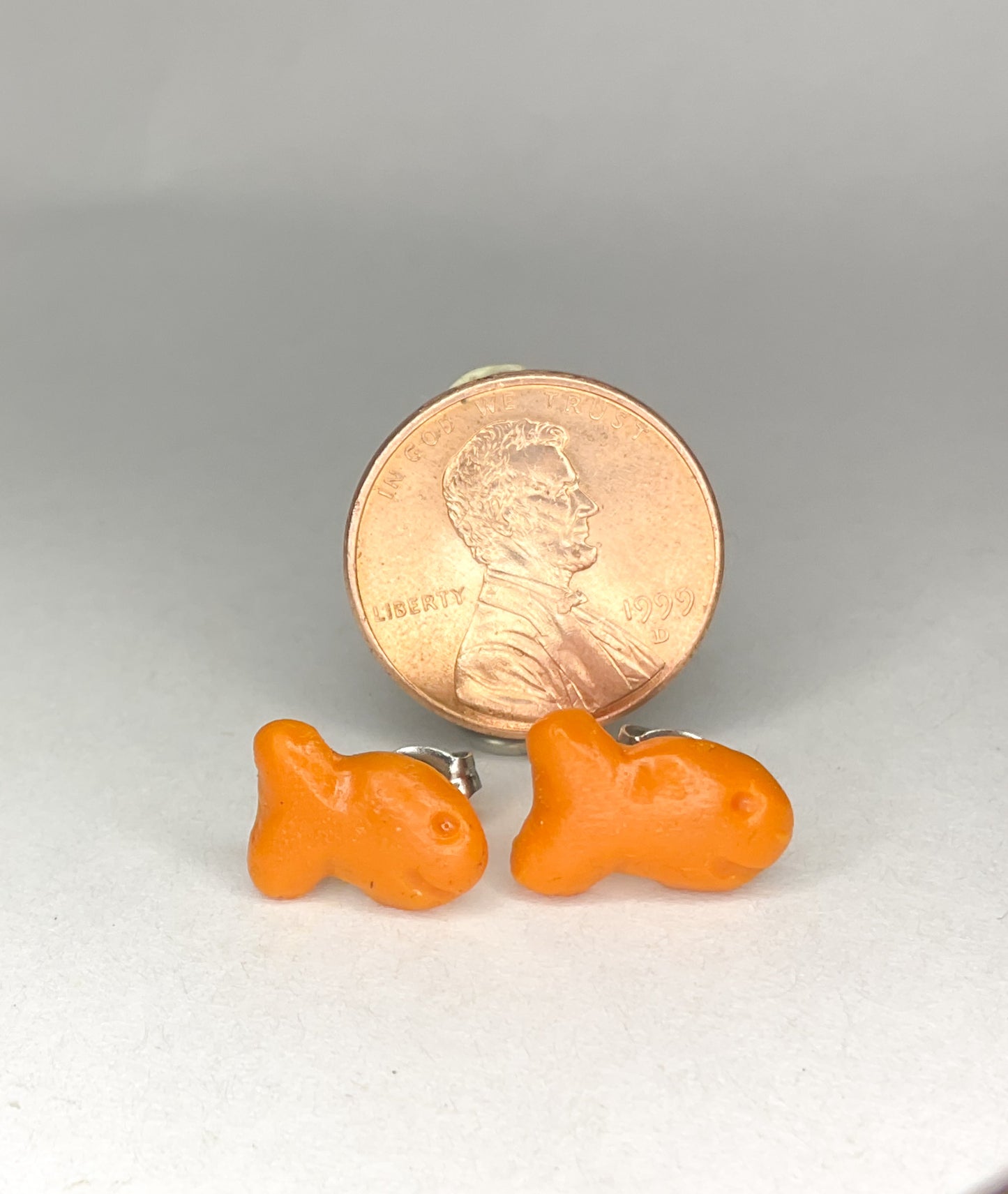 Gold Fish Earrings