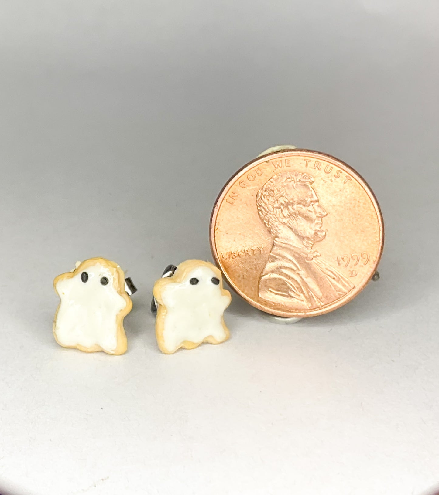Ghost Cookie Earrings
