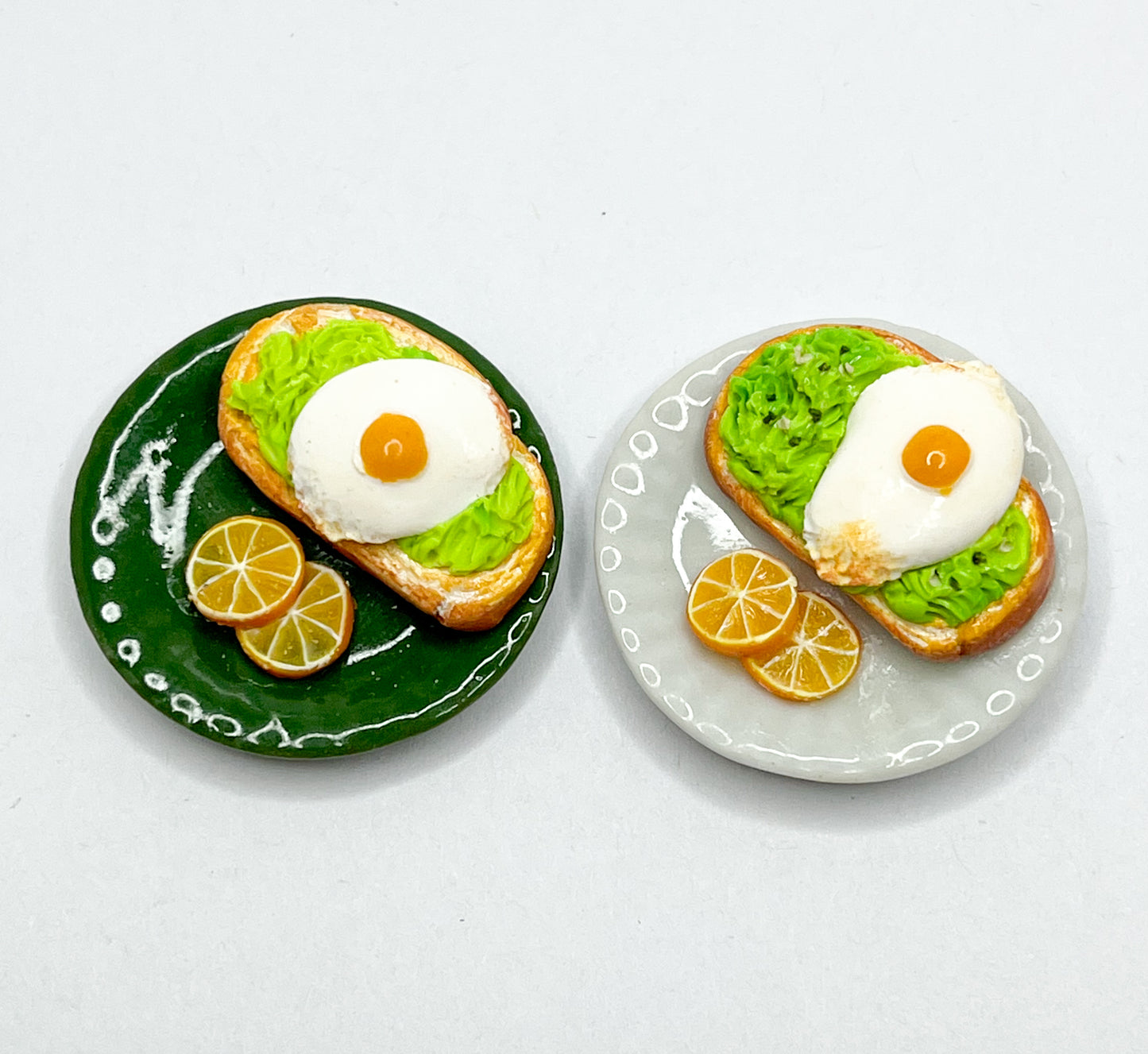 Avocado Toast Plate Miniature