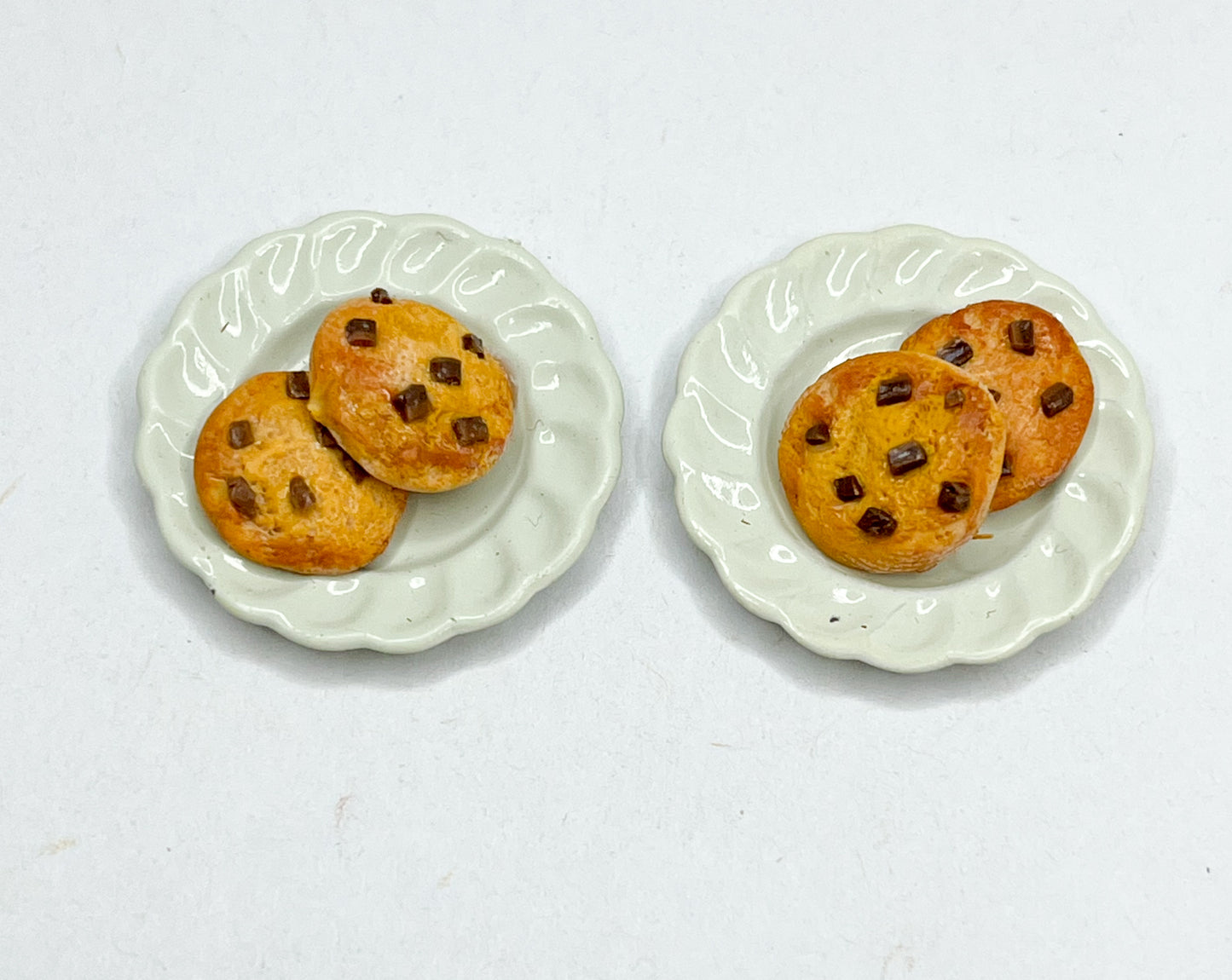 Plated Chocolate Chip Cookie Miniature