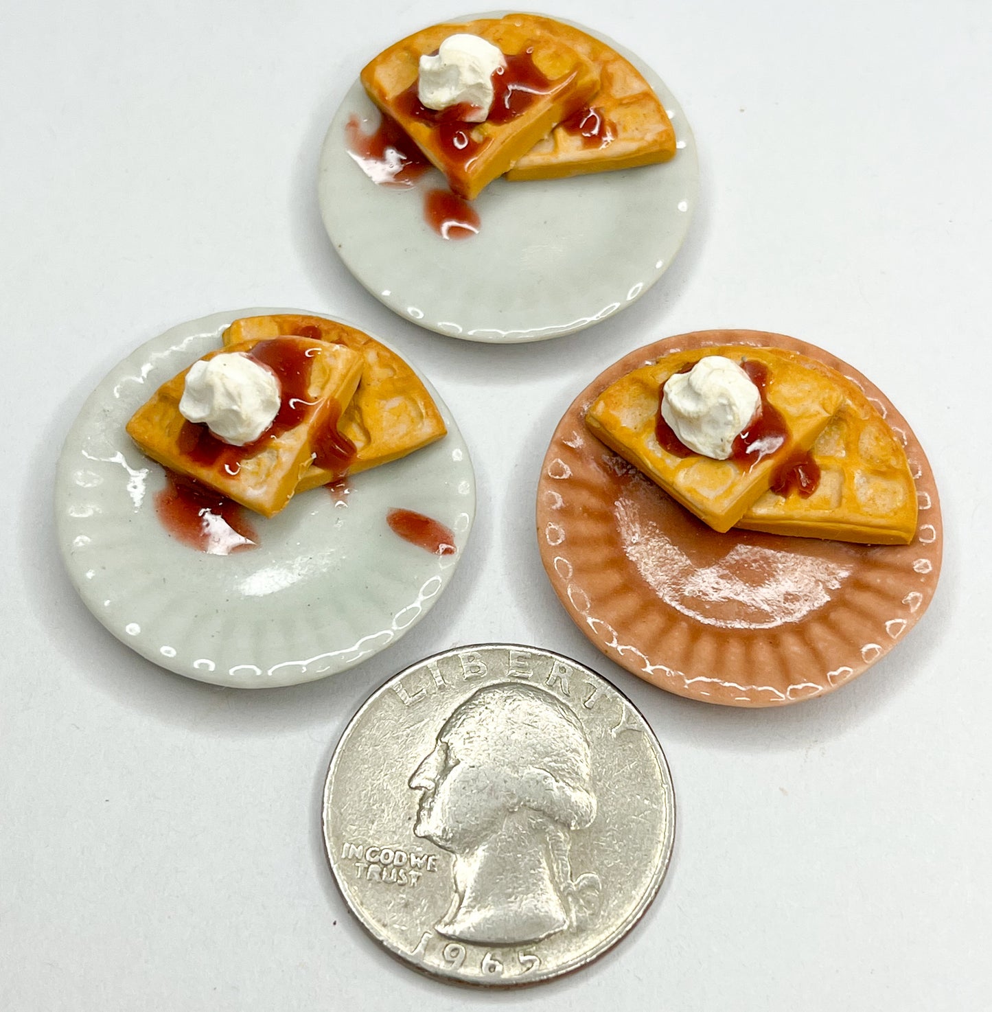 Plated Waffle Miniature