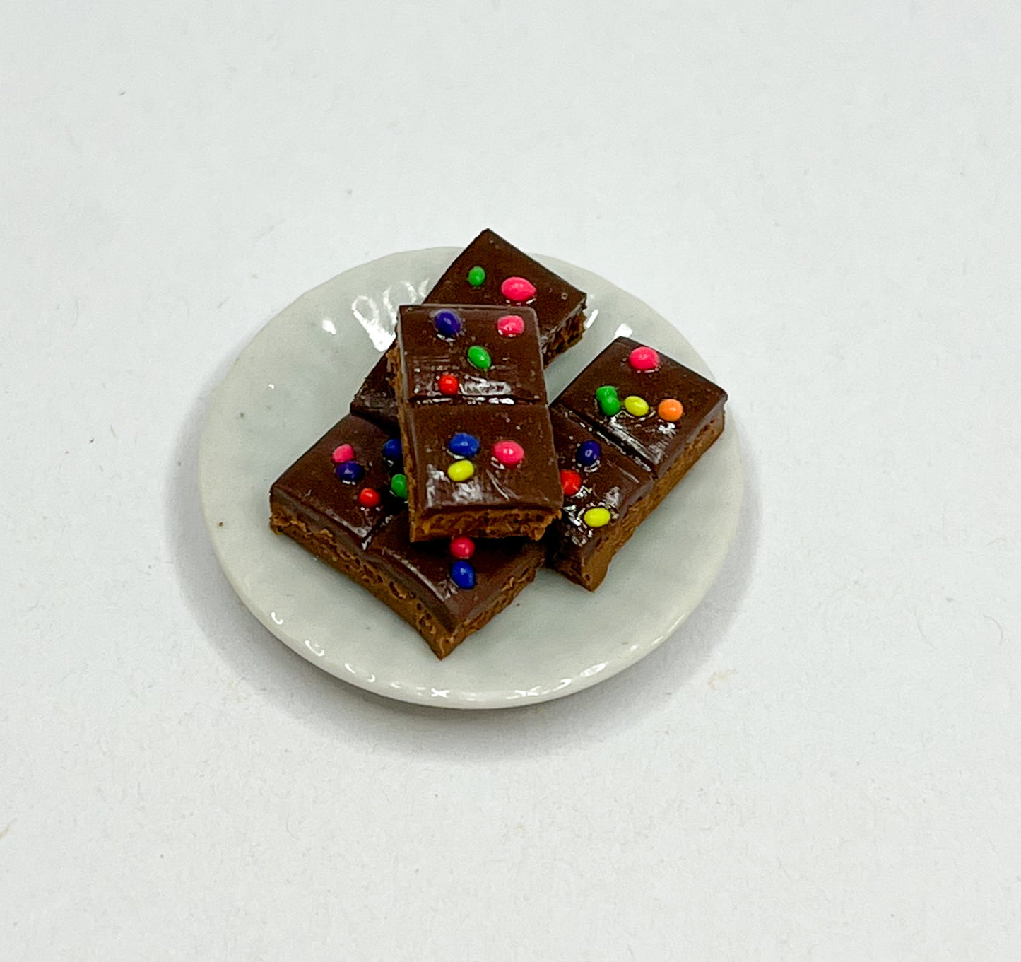 Plated Brownie Miniatures