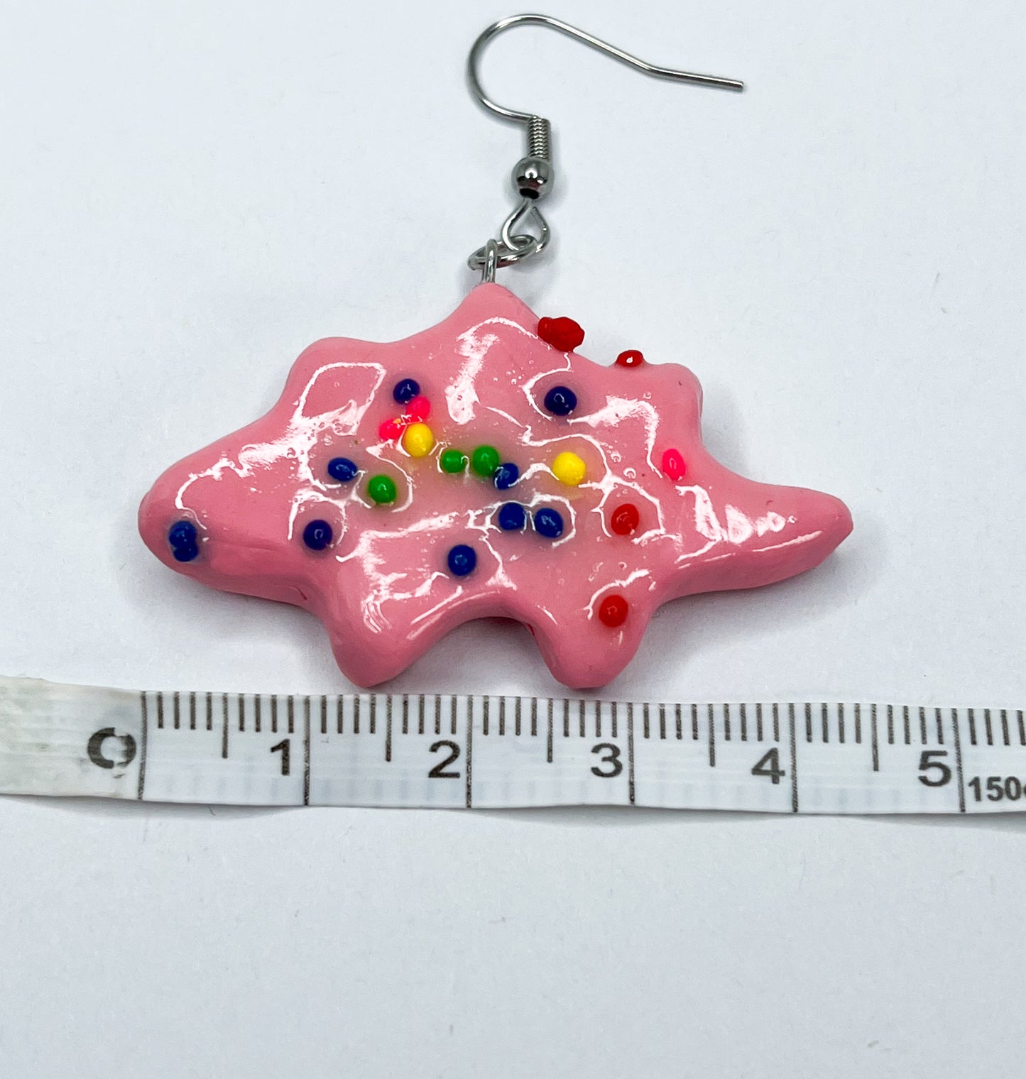 Stegosaurus Frosted Earrings