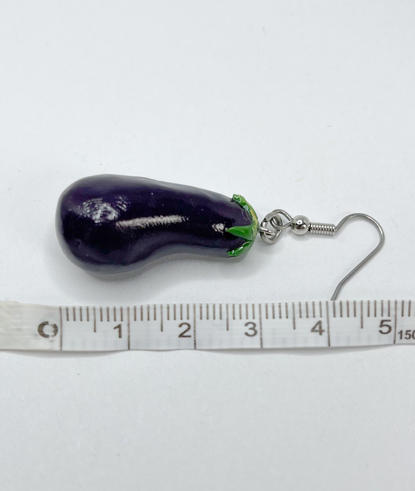 Eggplant Earrings