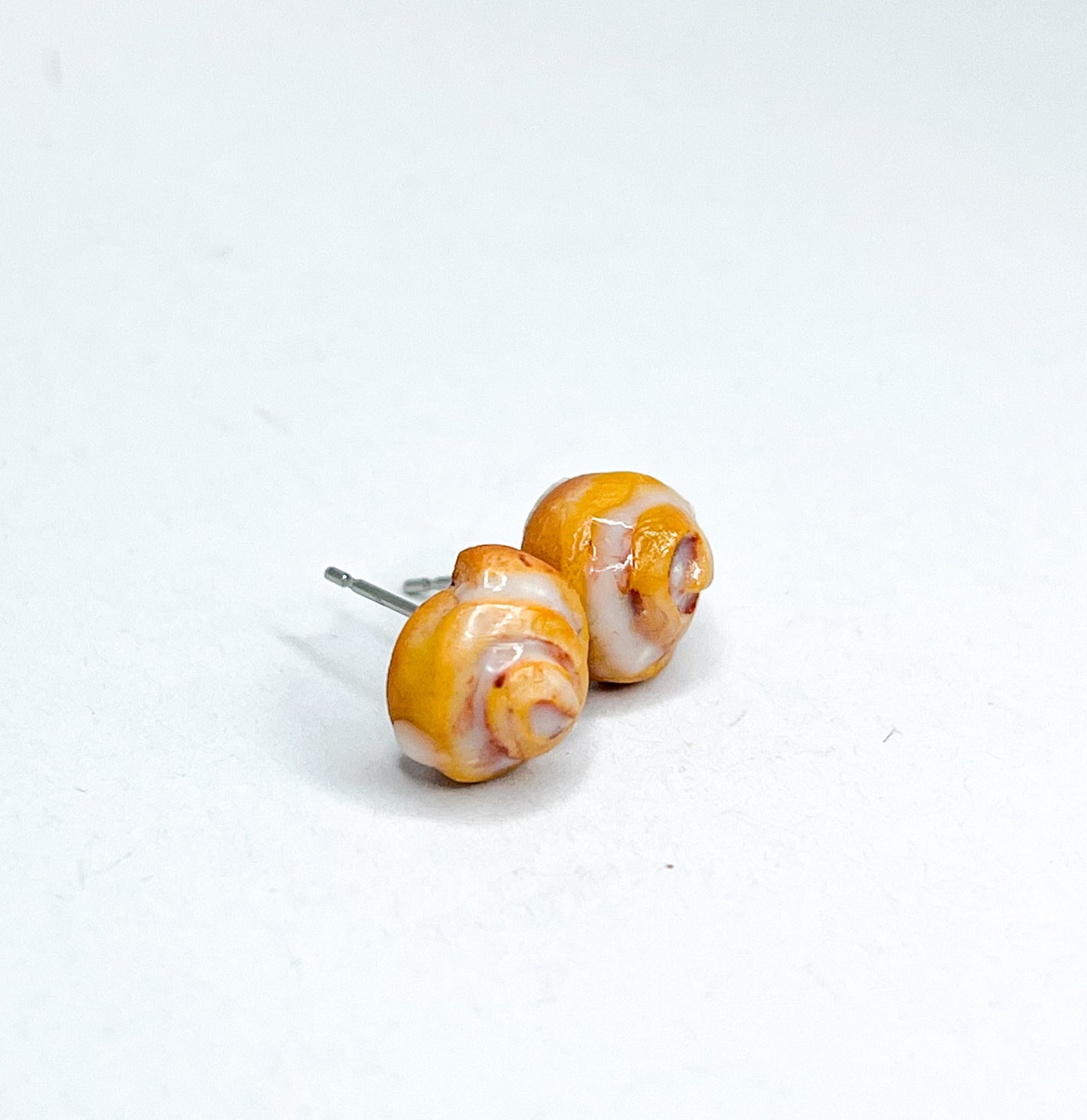 Cinnamon Roll Studs