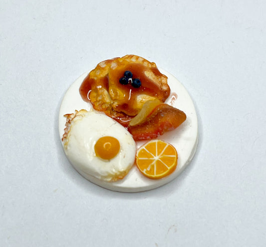 Breakfast Plate Miniature