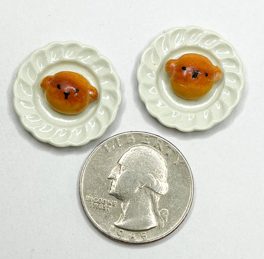 Bear Bun Plate Miniature