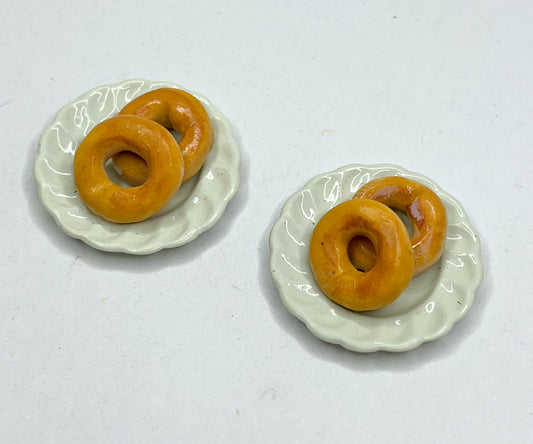 Plated Bagel Miniatures