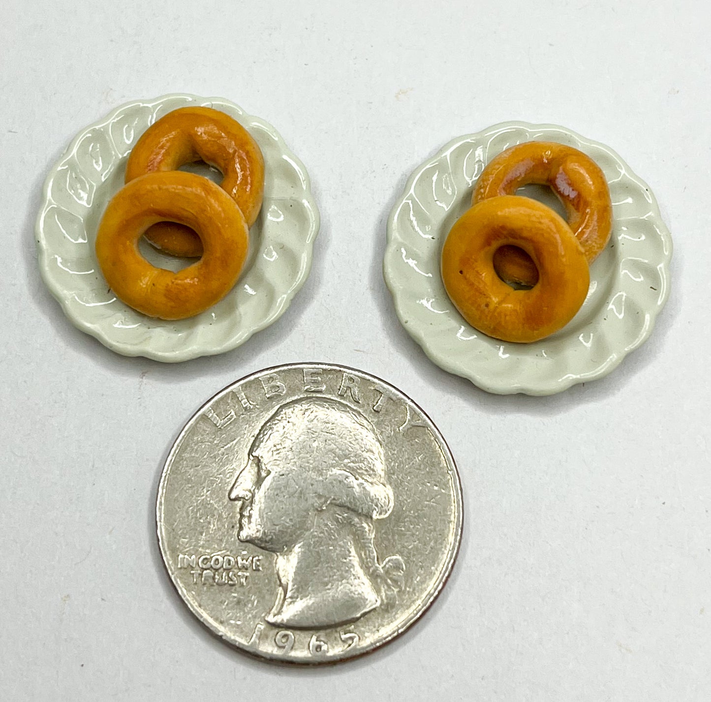 Plated Bagel Miniatures
