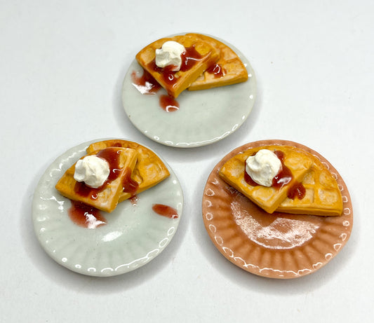 Plated Waffle Miniature