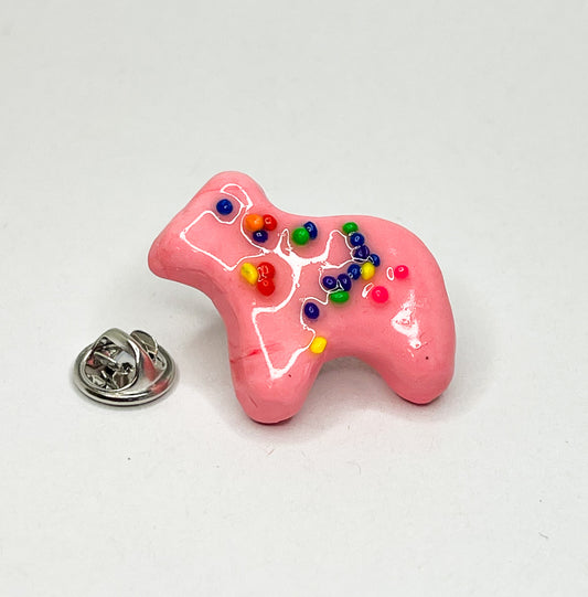 Frosted Animal Pin