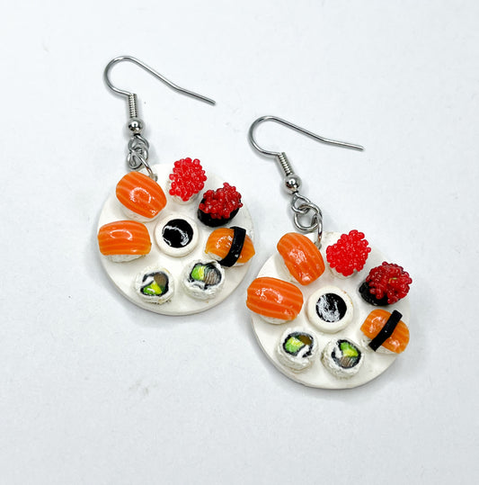 Sushi Platter Earrings