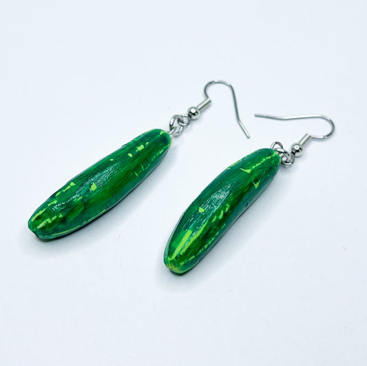 Pickle/Cucumber Earrings