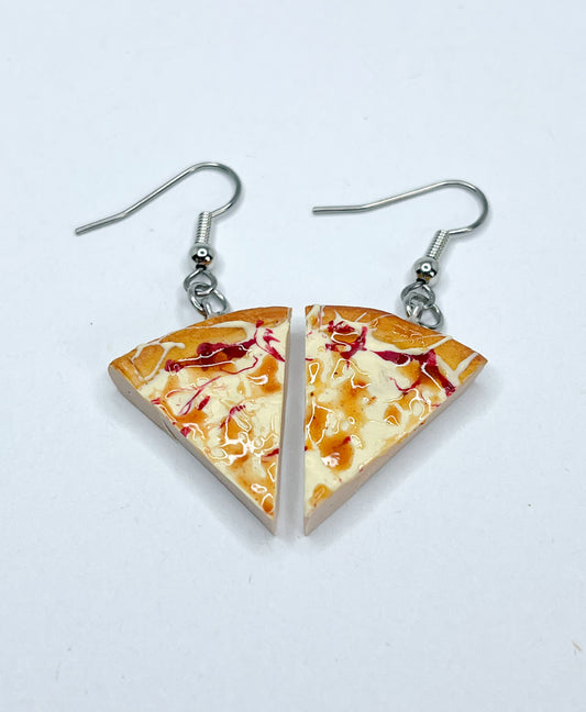 Cheese Pizza Earrings