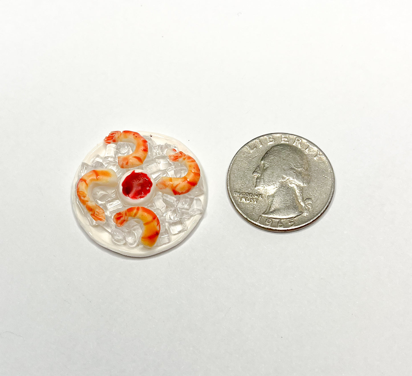 Shrimp and cocktail sauce Miniature