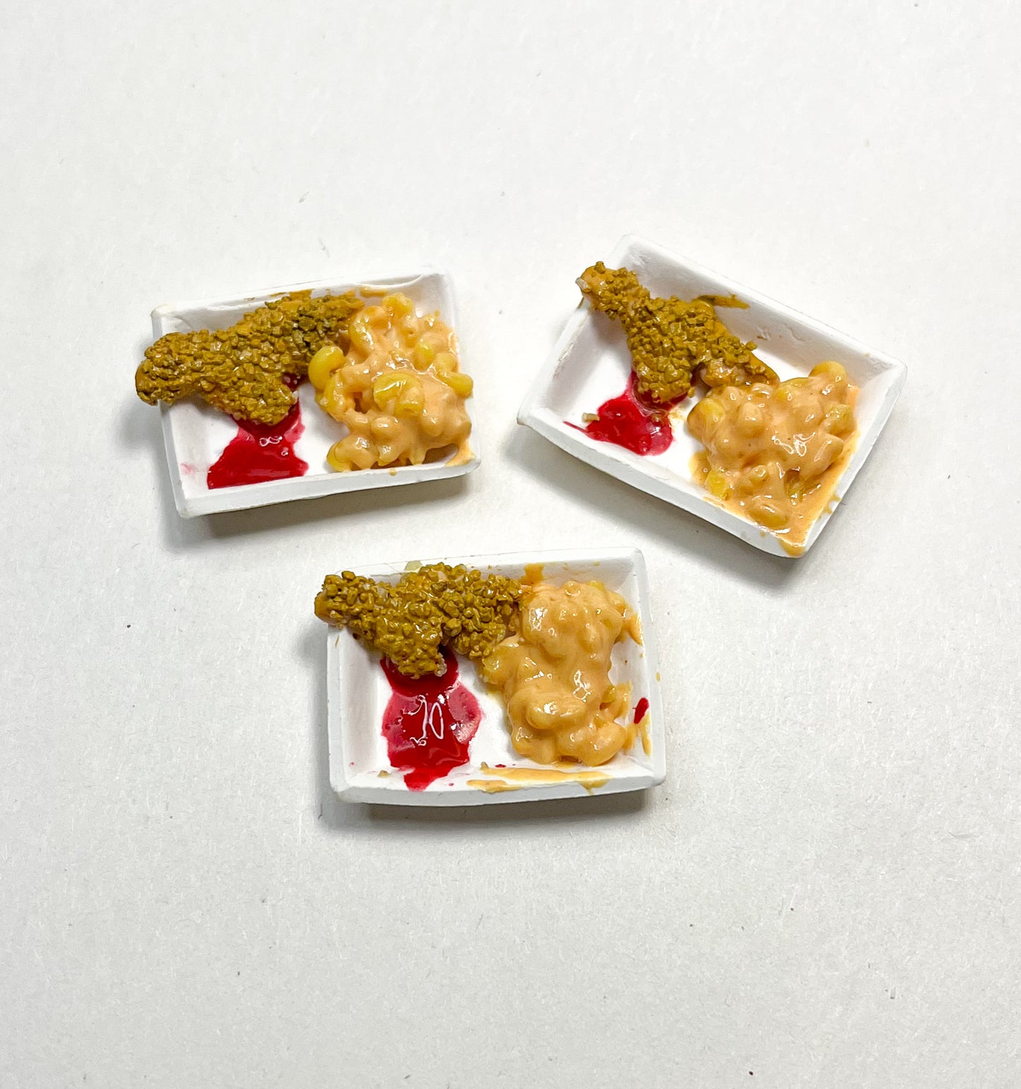 Mac and Cheese with Dino Nugget Miniature