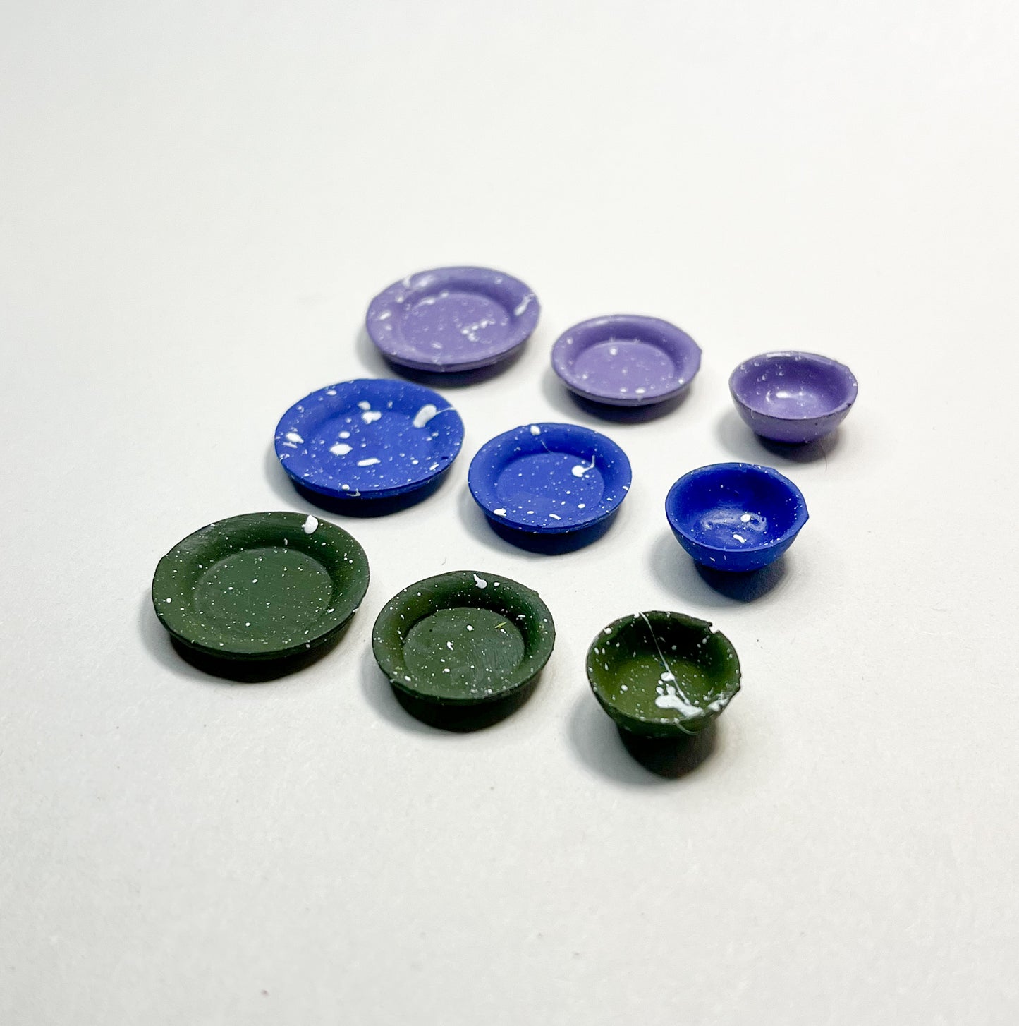 Splatter Ware Dish Set Miniatures