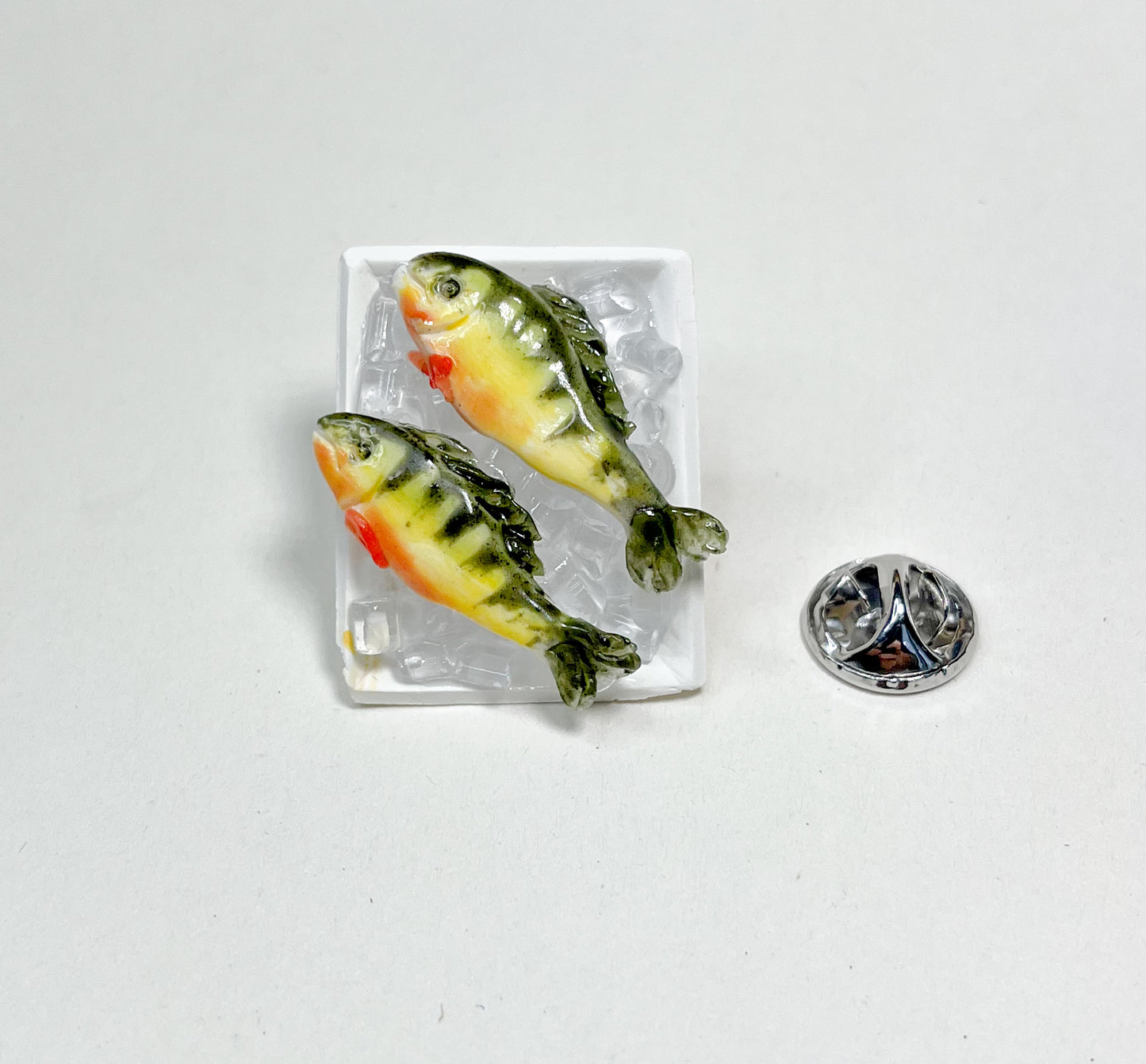 Fish on Ice Pin