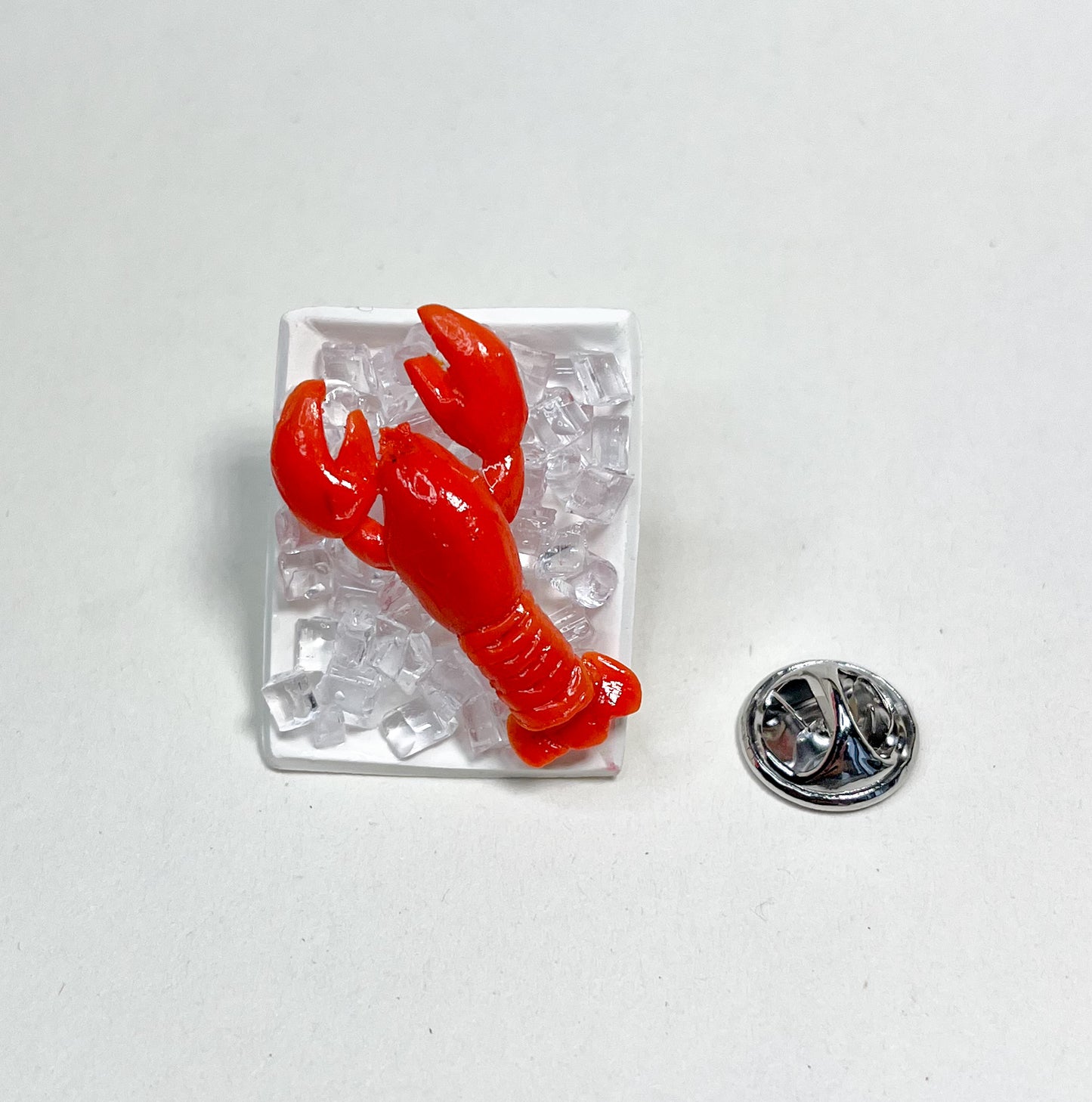 Lobster on Ice Pin