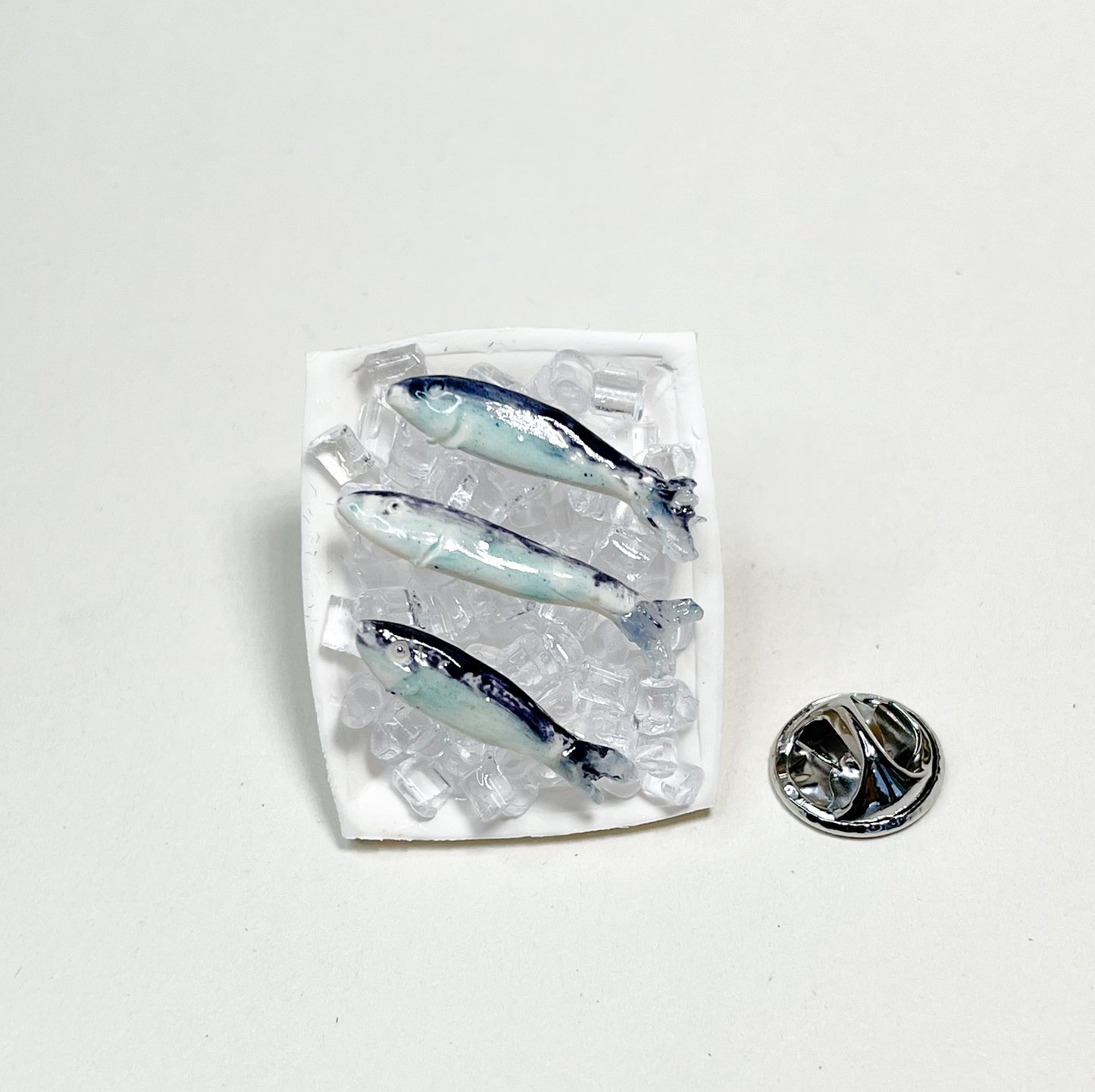 Fish on Ice Pin
