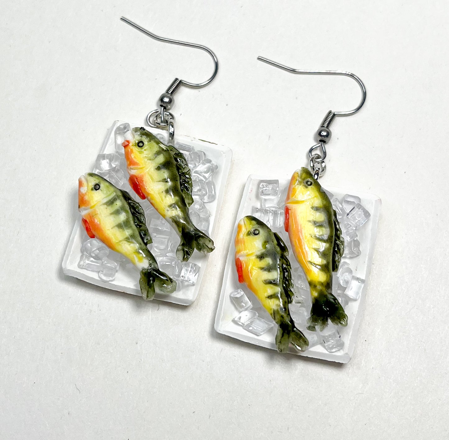 Yellow Fish Earrings